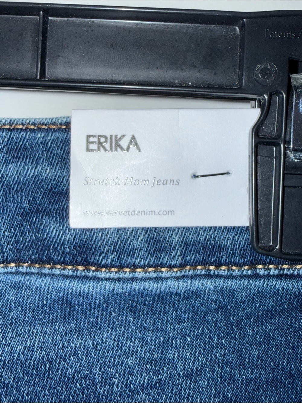 NWT Vervet Erika Stretch Mom Jeans Women’s Size 14 - Picture 5 of 6